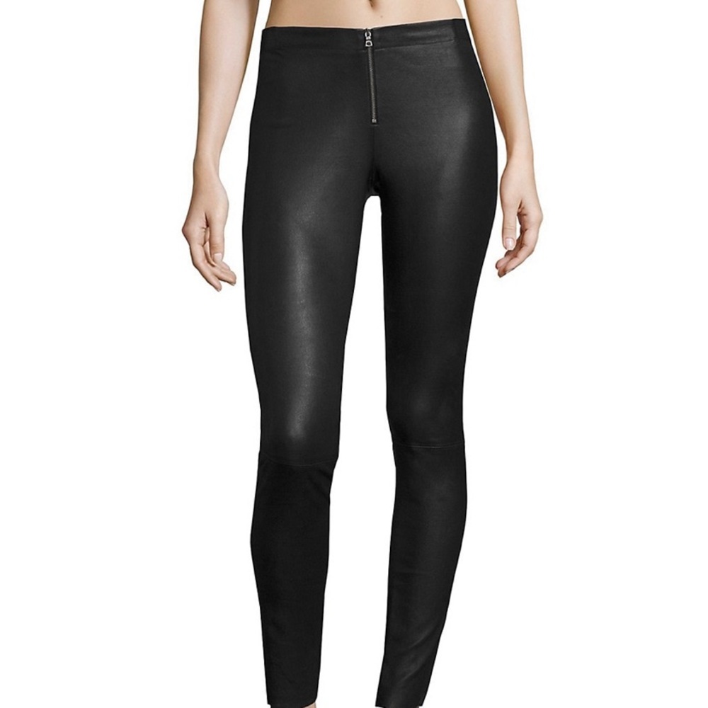 Alice and Olivia leather pants